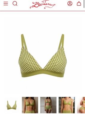Ciao Bella Organic Cotton Bralettes